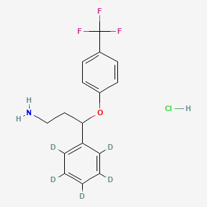 Desmethylfluoxetine-d5 Hydrochloride