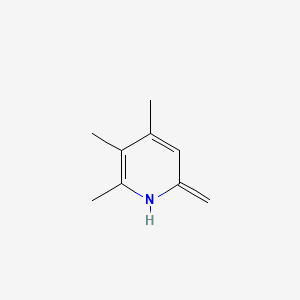 4,5,6-Trimethyl-2-methylene-1,2-dihydropyridine