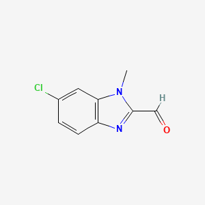 6-Chloro-1-methylbenzimidazole-2-carbaldehyde