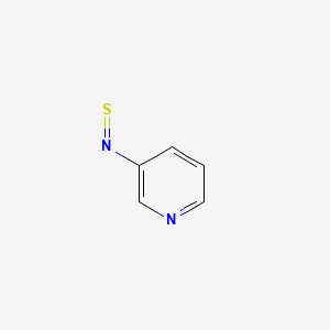 molecular formula C5H4N2S B589097 3-(Thioxoamino)pyridine CAS No. 157736-86-2