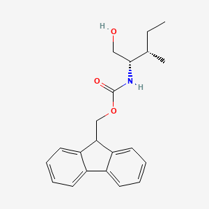 (9H-Fluoren-9-yl)methyl ((2S,3S)-1-hydroxy-3-methylpentan-2-yl)carbamate
