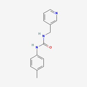 molecular formula C14H15N3O B5891332 1-(4-Methylphenyl)-3-(pyridin-3-ylmethyl)urea 