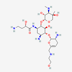 molecular formula C25H48N6O10 B589178 Plazomicin CAS No. 1154757-24-0