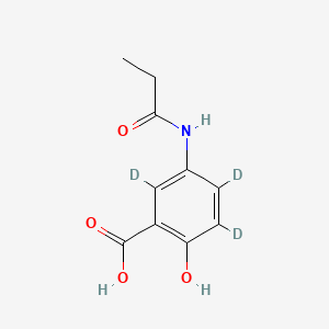 N-Propionyl Mesalazine-d3