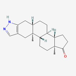 (5alpha)-2'H-Androst-2-eno[3,2-c]pyrazol-17-one