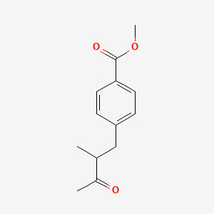 Methyl 4-(2-methyl-3-oxobutyl)benzoate