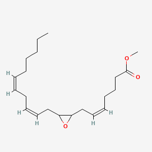 molecular formula C21H34O3 B589198 Z,Z,Z-8,9-Epoxyeicosa-5,11,14-trienoic acid, methyl ester CAS No. 132072-50-5
