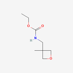 molecular formula C8H15NO3 B589208 Ethyl ((3-methyloxetan-3-yl)methyl)carbamate CAS No. 153209-96-2