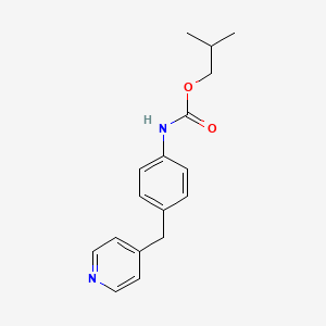 molecular formula C17H20N2O2 B5892091 isobutyl [4-(4-pyridinylmethyl)phenyl]carbamate 