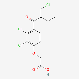 molecular formula C13H13Cl3O4 B589219 Etacrynic acid impurity B [EP] CAS No. 27929-18-6