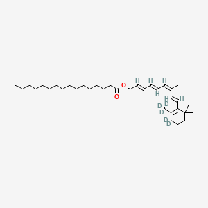 molecular formula C36H60O2 B589229 9-cis-Retinyl Palmitate-d5 CAS No. 1331666-45-5