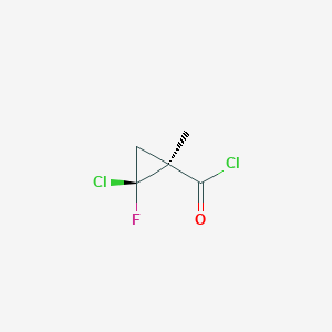 (1S,2S)-2-Chloro-2-Fluoro-1-Methylcyclopropanecarbonyl Chloride