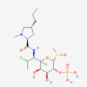 molecular formula C18H34ClN2O9PS B589252 Clindamycin 2-Phosphate Sulfoxide CAS No. 1228573-90-7