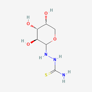 molecular formula C6H13N3O4S B589300 D-Arabinopyranosyl thiosemicarbazide CAS No. 154634-27-2