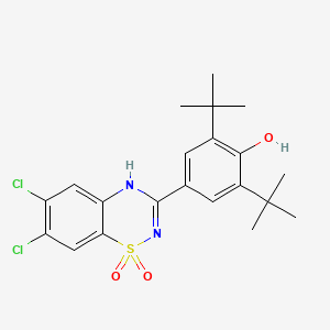 molecular formula C21H24Cl2N2O3S B589301 4-Dbbps CAS No. 150457-40-2