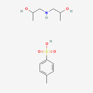 molecular formula C13H23NO5S B589310 1-(2-hydroxypropylamino)propan-2-ol;4-methylbenzenesulfonic acid CAS No. 129678-02-0