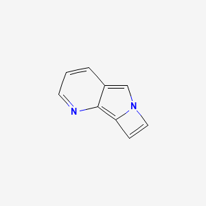 molecular formula C9H6N2 B589319 Azeto[1',2':1,2]pyrrolo[3,4-b]pyridine CAS No. 146258-61-9