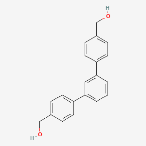 molecular formula C20H18O2 B589326 [4-[3-[4-(Hydroxymethyl)phenyl]phenyl]phenyl]methanol CAS No. 158228-77-4