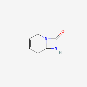 molecular formula C6H8N2O B589329 1,7-Diazabicyclo[4.2.0]oct-3-EN-8-one CAS No. 149944-69-4