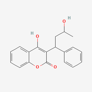 molecular formula C19H18O4 B589333 Warfarin alcohol CAS No. 28392-96-3