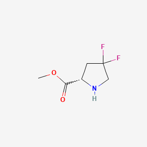 (S)-methyl 4,4-difluoropyrrolidine-2-carboxylate