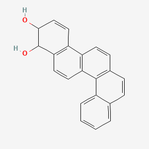 trans-9,10-Dihydrobenzo(c)chrysene-9,10-diol