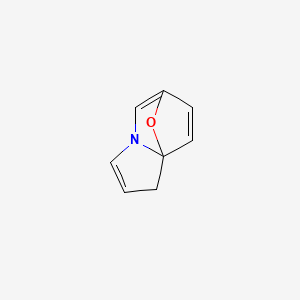 B589395 1H-6,8a-Epoxyindolizine CAS No. 149344-00-3