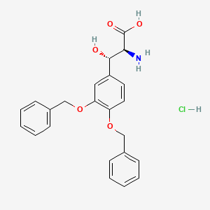 3,4-Di-O-benzyl DL-erythro-Droxidopa Hydrochloride