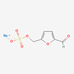 molecular formula C6H6NaO6S B589439 5-Sulfooxymethylfurfural sodium salt CAS No. 1329613-50-4