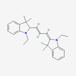 molecular formula C27H34N2 B589440 Dihydro Astrophloxine CAS No. 1132970-43-4