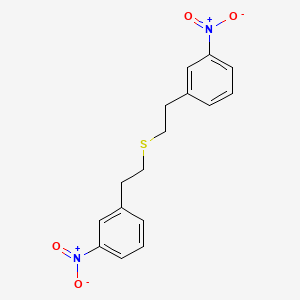 1,1'-[Sulfanediyldi(ethane-2,1-diyl)]bis(3-nitrobenzene)