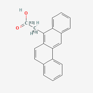 2-benzo[a]anthracen-7-ylacetic acid