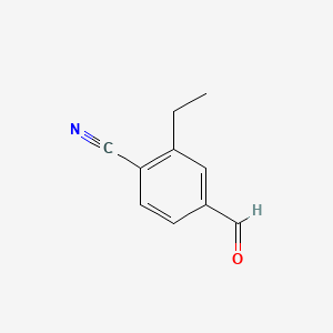 2-Ethyl-4-formylbenzonitrile
