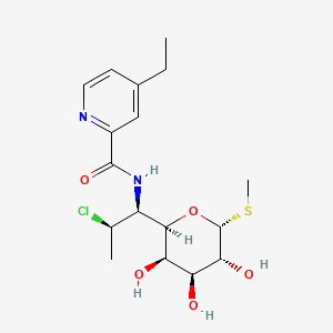 molecular formula C17H25ClN2O5S B589509 Tridehydro Pirlimycin CAS No. 78788-60-0