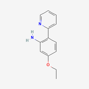 molecular formula C13H14N2O B589512 5-Ethoxy-2-(pyridin-2-yl)aniline CAS No. 158461-49-5
