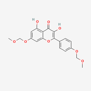molecular formula C19H18O8 B589567 Kaempferol Di-O-methoxymethyl Ether CAS No. 1329801-99-1