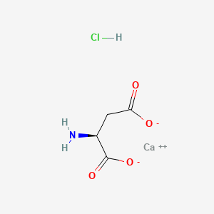 molecular formula C4H6CaClNO4 B589569 L-Aspartic Acid Calcium Salt Hydrochloride CAS No. 92533-40-9