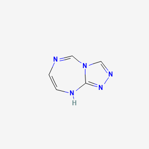1H-[1,2,4]Triazolo[3,4-b][1,3,5]triazepine
