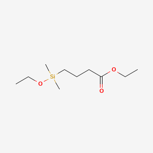 Ethyl 4-[ethoxy(dimethyl)silyl]butanoate