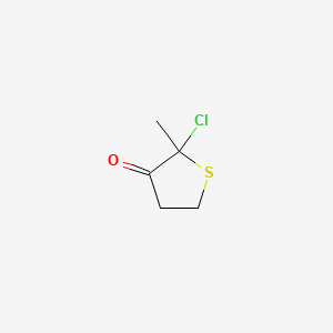 2-Chloro-2-methylthiolan-3-one
