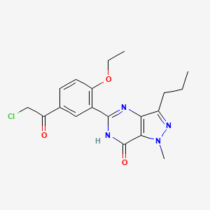 molecular formula C19H21ClN4O3 B589638 Chlorodenafil CAS No. 1058653-74-9