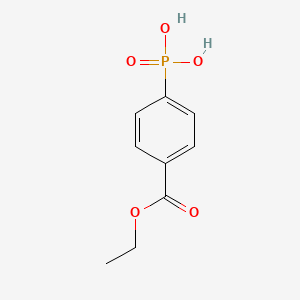 molecular formula C9H11O5P B589647 Ethyl 4-Phosphanobenzoate CAS No. 75378-49-3