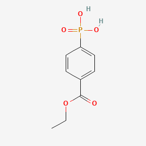 [4-(Ethoxycarbonyl)phenyl]phosphonic acid