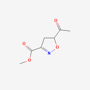 Methyl 5-acetyl-4,5-dihydroisoxazole-3-carboxylate