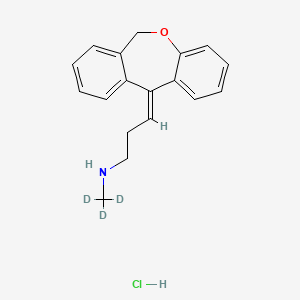 molecular formula C18H20ClNO B589651 Nor Doxepin-d3 Hydrochloride CAS No. 1331665-54-3