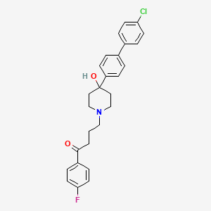 4-(4-(4'-Chlorobiphenyl-4-yl)-4-hydroxypiperidin-1-yl)-1-(4-fluorophenyl)butan-1-one
