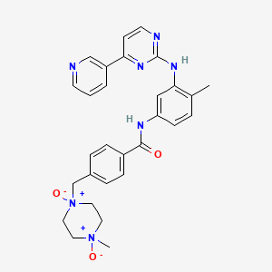 molecular formula C29H31N7O3 B589677 Imatinib (Piperidine)-N,N-dioxide CAS No. 571186-93-1