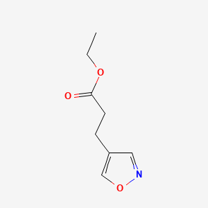 Ethyl 3-(1,2-oxazol-4-yl)propanoate