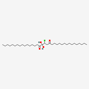 molecular formula C35H67ClO4 B589694 1,3-Dipalmitoyl-2-chloropropanediol 