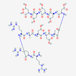 molecular formula C52H83N21O28 B589699 Casein Kinase II Substrate 